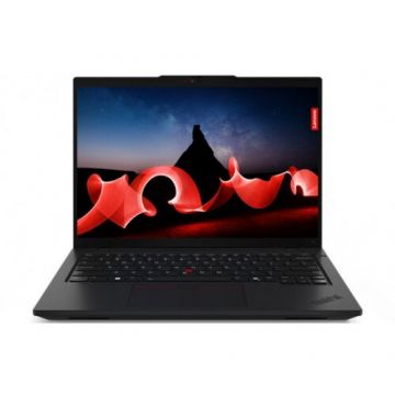 Lenovo Laptop Lenovo ThinkPad L14 Gen 5, Intel Core Ultra 7 155U, 14 inch WUXGA, 16GB RAM, 1TB SSD, Windows 11 Pro, Negru Lenovo Laptop Lenovo ThinkPad L14 Gen 5, Intel Core Ultra 7 155U, 14 inch WUXGA, 16GB RAM, 1TB SSD, Windows 11 Pro, Negru