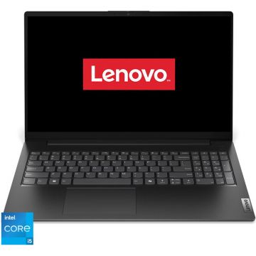 Lenovo Laptop Lenovo V15 G5 IRL cu procesor Intel® Core i5-13420H pana la 4.60 GHz, 15.6 FHD, 16GB RAM, 512GB SSD, Intel® UHD Graphics, No OS, Negru Lenovo Laptop Lenovo V15 G5 IRL cu procesor Intel® Core i5-13420H pana la 4.60 GHz, 15.6 FHD, 16GB RAM, 512GB SSD, Intel® UHD Graphics, No OS, Negru