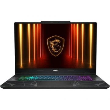 MSI Laptop Gaming MSI Cyborg A17 AI, AMD Ryzen 7 260, 17.3 inch FHD, 16GB RAM, 512GB SSD, nVidia RTX 5050 8GB, Free DOS, Negru MSI Laptop Gaming MSI Cyborg A17 AI, AMD Ryzen 7 260, 17.3 inch FHD, 16GB RAM, 512GB SSD, nVidia RTX 5050 8GB, Free DOS, Negru