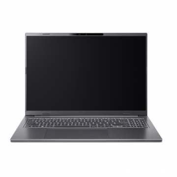 Laptop 16inch Aspire 16 AI A16-61M WUXGA+ OLED 120Hz Procesor AMD Ryzen AI 5 340 16GB LPDDR5X 512GB SSD AMD Radeon 840M No OS Steel Gray