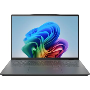 Laptop Acer 14.5'' Swift 14 AI SF14-11, WQXGA IPS 120Hz, Procesor Qualcomm Snapdragon X Plus X1P-64-100, 16GB LPDDR5X, 1TB SSD, Qualcomm Adreno, Win 11 Home (on ARM), Steel Gray