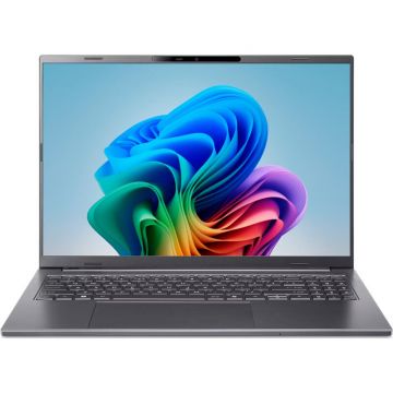Laptop Aspire 16 AI A16-52M 16 inch WUXGA+ OLED 120Hz Intel Core Ultra 7 258V 32GB LPDDR5X 1TB SSD Intel Arc 140V Steel Gray