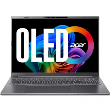 Laptop Aspire 16 AI OLED 16 inch Intel Core Ultra 7 256V 16GB 1TB SSD Free Dos Steel Gray