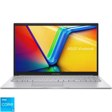 Laptop ASUS 15.6'' Vivobook 15 F1504VA, FHD, Procesor Intel® Core™ i3-1315U (10M Cache, up to 4.50 GHz, with IPU), 8GB DDR4, 512GB SSD, Intel UHD, No OS, Cool Silver Laptop ASUS 15.6'' Vivobook 15 F1504VA, FHD, Procesor Intel® Core™ i3-1315U (10M Cache, up to 4.50 GHz, with IPU), 8GB DDR4, 512GB SSD, Intel UHD, No OS, Cool Silver