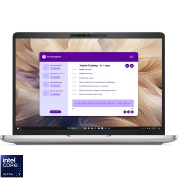 Laptop DELL 13.3'' Pro 13 Plus PB13250, FHD+, Procesor Intel® Core™ Ultra 7 268V (12M Cache, up to 5.00 GHz), 32GB LPDDR5X, 512GB SSD, Intel Arc 140V, Win 11 Pro, 3Yr ProSupport Laptop DELL 13.3'' Pro 13 Plus PB13250, FHD+, Procesor Intel® Core™ Ultra 7 268V (12M Cache, up to 5.00 GHz), 32GB LPDDR5X, 512GB SSD, Intel Arc 140V, Win 11 Pro, 3Yr ProSupport