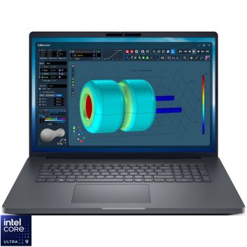 Laptop DELL 18'' Pro Max 18 Plus MB18250, QHD+, Procesor Intel® Core™ Ultra 9 285HX (36M Cache, up to 5.50 GHz), 64GB DDR5 CSODIMM, 1TB SSD, RTX PRO 3000 Blackwell 12GB, Win 11 Pro, 3Yr ProSupport Laptop DELL 18'' Pro Max 18 Plus MB18250, QHD+, Procesor Intel® Core™ Ultra 9 285HX (36M Cache, up to 5.50 GHz), 64GB DDR5 CSODIMM, 1TB SSD, RTX PRO 3000 Blackwell 12GB, Win 11 Pro, 3Yr ProSupport