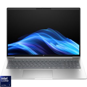 Laptop HP 16'' ProBook 4 G1i 16, WUXGA IPS, Procesor Intel® Core™ Ultra 7 255U (12M Cache, up to 5.20 GHz), 24GB DDR5, 1TB SSD, Intel Graphics, Free DOS, Silver Laptop HP 16'' ProBook 4 G1i 16, WUXGA IPS, Procesor Intel® Core™ Ultra 7 255U (12M Cache, up to 5.20 GHz), 24GB DDR5, 1TB SSD, Intel Graphics, Free DOS, Silver