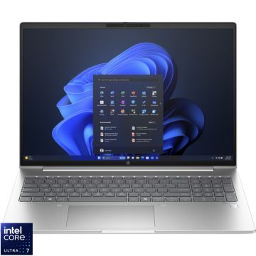 Laptop HP 16'' ProBook 460 G11, WUXGA IPS, Procesor Intel® Core™ Ultra 7 155U (12M Cache, up to 4.80 GHz), 16GB DDR5, 512GB SSD, Intel Graphics, Win 11 Pro, Silver Laptop HP 16'' ProBook 460 G11, WUXGA IPS, Procesor Intel® Core™ Ultra 7 155U (12M Cache, up to 4.80 GHz), 16GB DDR5, 512GB SSD, Intel Graphics, Win 11 Pro, Silver