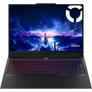 Laptop Legion Pro 7 WQXGA 16 inch Intel Core Ultra 9 275HX 64GB 2TB PCIe RTX 5090 Windows 11 Eclipse Black