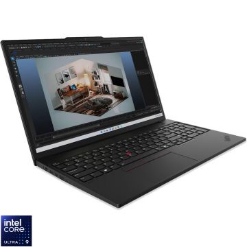 Laptop Lenovo 16'' ThinkPad P16s Gen 3, WUXGA IPS, Procesor Intel® Core™ Ultra 9 185H (24M Cache, up to 5.10 GHz), 32GB DDR5, 1TB SSD, Intel Arc, Win 11 Pro, Black Laptop Lenovo 16'' ThinkPad P16s Gen 3, WUXGA IPS, Procesor Intel® Core™ Ultra 9 185H (24M Cache, up to 5.10 GHz), 32GB DDR5, 1TB SSD, Intel Arc, Win 11 Pro, Black