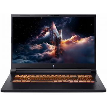 Laptop Nitro V17 AI QHD 17.3 inch AMD Ryzen 7 260 32GB 1TB SSD RTX 5070 Windows 11 Home Obsidian Black