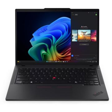 Laptop ThinkPad T14 Gen 6 14 inch WUXGA Intel Core Ultra 5 228V 32GB LPDDR5X 1TB SSD Intel Arc 130V Windows 11 Pro Black Laptop ThinkPad T14 Gen 6 14 inch WUXGA Intel Core Ultra 5 228V 32GB LPDDR5X 1TB SSD Intel Arc 130V Windows 11 Pro Black