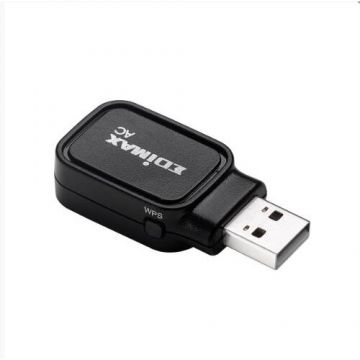 Adaptor Wireless AC600 Dual-Band Wi-Fi & Bluetooth 4.0 USB Negru