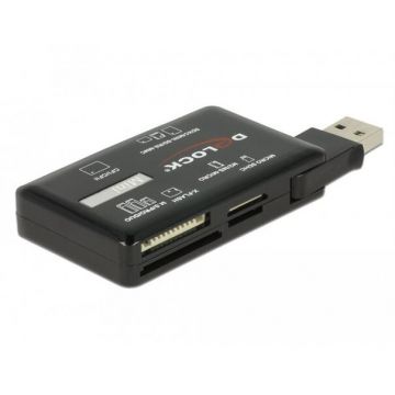 Card Reader SuperSpeed USB Typ-A Negru