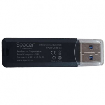 Card Reader USB 3.0  SPCR-USB3-02 Negru