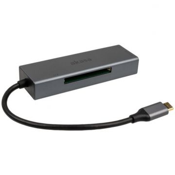 Card Reader USB 3.2 Gen1 Type-C 3-in-1 Gri