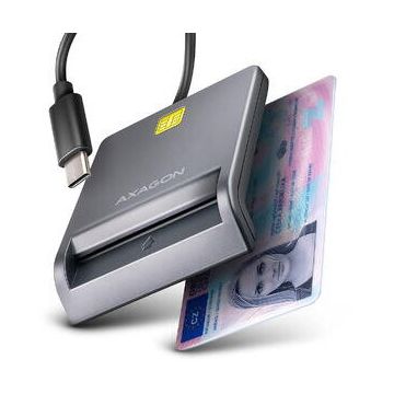 Cititor Electronic Carti de Identitate CRE-SM3TC  Smart Card FlatReader USB-C