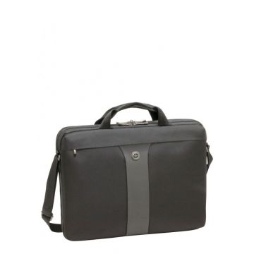 Geanta laptop Legacy 17 inch black / gray