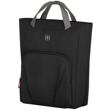 Geanta Motion Vertical Women pentru Laptop 15.6Inch cu Tablet Pocket Negru