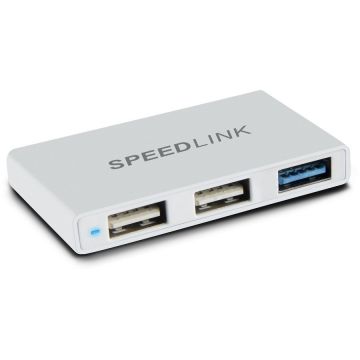 Hub USB Pleca USB C la USB A Argintiu