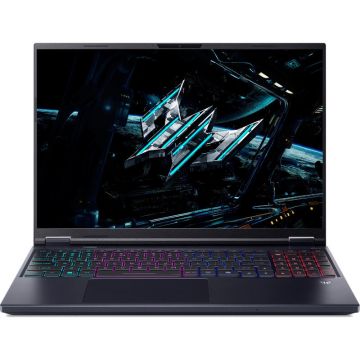 Laptop Gaming 16inch Predator Helios Neo 16 AI PHN16-73 WQXGA IPS 240Hz Intel Core Ultra 9 275HX 32GB DDR5 1TB SSD GeForce RTX 5070 Ti 12GB No OS Abyssal Black