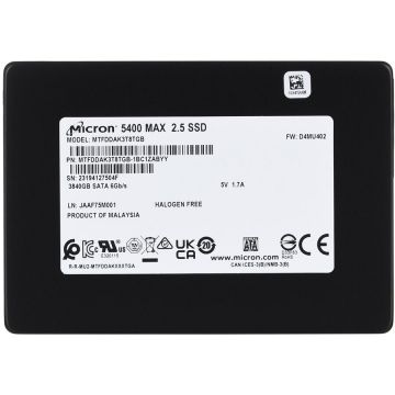 SSD 5400 MAX 3.84TB SATA 2.5inch DWPD 3.4
