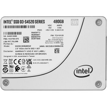 SSD Intel S4520 480GB SATA 2.5inch