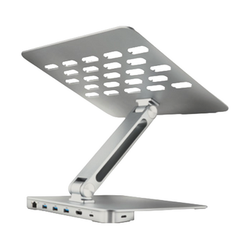 Stand de Aluminiu HMC-STND 16inch HUB USB HDMI USB-A PD 100W LAN Gri