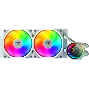 Cooler CPU Cougar Poseidon Elite ARGB 240 White