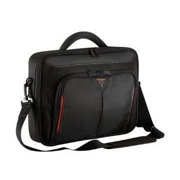 Geanta laptop Classic  13-14.1 inch  negru si rosu