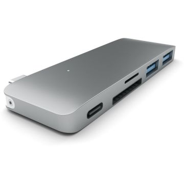 Hub USB ST-TCUPM 2x USB 3.0 1x USB Type-C Space Grey