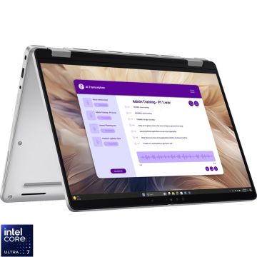 Laptop DELL 14'' Pro 14 Plus PB14250 2-in-1, FHD+ Touch, Procesor Intel® Core™ Ultra 7 268V (12M Cache, up to 5.00 GHz), 32GB LPDDR5X, 1TB SSD, Intel Arc 140V, Win 11 Pro, 3Y ProSupport