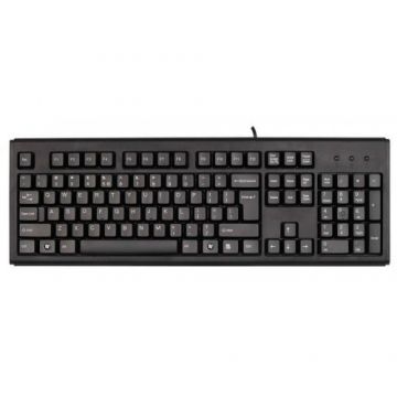 A4tech TASTATURA A4TECH USB, Comfort Round (taste rotunjite), Black