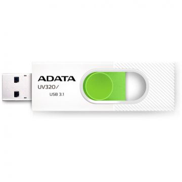 Adata Adata Flash Drive UV320, 32GB, USB 3.0, alb si verde