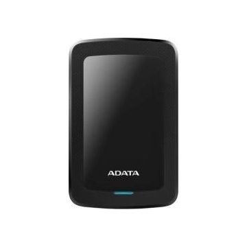 Adata HDD extern ADATA HV300 Slim 2TB, Shock Sensor, 2.5, USB 3.1, Negru