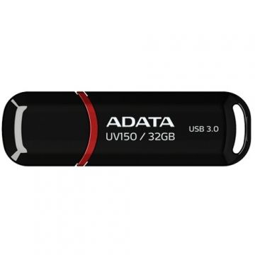 Adata Memorie USB ADATA DashDrive UV150 32GB USB3.0 (AUV150-32G-RBK), negru