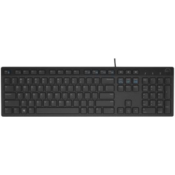 Dell Dell Multimedia Keyboard-KB216 - US International (QWERTY) - Black (RTL BOX)