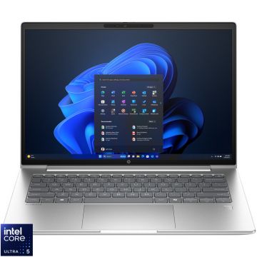 Laptop HP 14'' ProBook 4 G1i 14, WUXGA IPS, Procesor Intel® Core™ Ultra 5 225U (12M Cache, up to 4.80 GHz), 16GB DDR5, 512GB SSD, Intel Graphics, Win 11 Pro, Silver