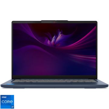 Laptop Lenovo 14'' IdeaPad Slim 5 14IRH10, WUXGA IPS, Procesor Intel® Core™ i7-13620H (24M Cache, up to 4.90 GHz), 32GB DDR5, 1TB SSD, Intel UHD, No OS, Cosmic Blue