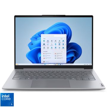 Laptop Lenovo 14'' ThinkBook 14 G8 IRL, WUXGA IPS, Procesor Intel® Core™ 5 210H (12M Cache, up to 4.80 GHz), 16GB DDR5, 512GB SSD, Intel Graphics, Win 11 Pro, Arctic Grey