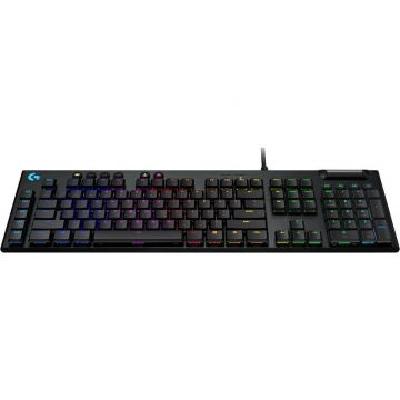Logitech Tastatura mecanica gaming Logitech G815, Ultraslim, Lightsync RGB, Switch Tactil