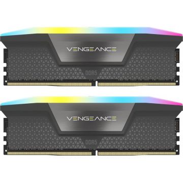 Memorie Corsair Vengeance RGB 96GB DDR5 6000MHz CL30 Dual Channel Kit