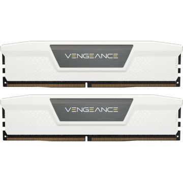 Memorie Corsair Vengeance White 64GB DDR5 6000MHz CL30 Dual Channel Kit