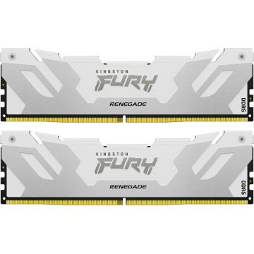 Memorie Kingston FURY Renegade White 48GB DDR5 8400MHz CL40 Dual Channel Kit