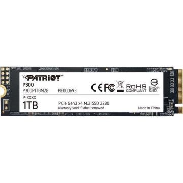Patriot SSD Patriot P300 1TB, PCI Express 3.0 x4, M.2 2280