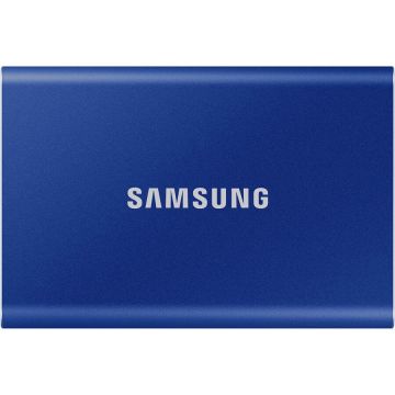 Samsung SSD extern Samsung T7 portabil, 2TB, USB 3.2, Indigo Blue