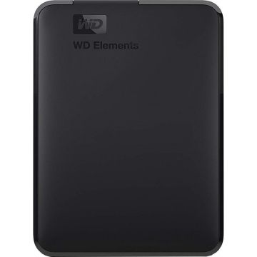 Western&nbsp;Digital HDD Extern WD Elements Portable 5TB, 2.5, USB 3.0, Negru