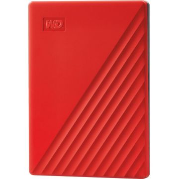 Western&nbsp;Digital HDD extern WD My Passport 2TB, 2.5, USB 3.2 Gen1, Rosu