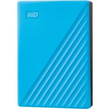 Western&nbsp;Digital HDD extern WD My Passport 4TB, 2.5, USB 3.2 Gen1, Albastru
