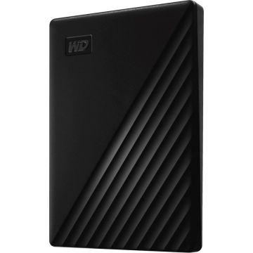 Western&nbsp;Digital HDD extern WD My Passport 5TB, 2.5, USB 3.2 Gen1, Negru
